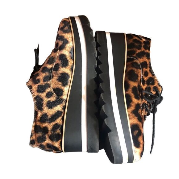 ALDO Vellezzo Leopard Print Platform Shoes Size 6 - Picture 3 of 7